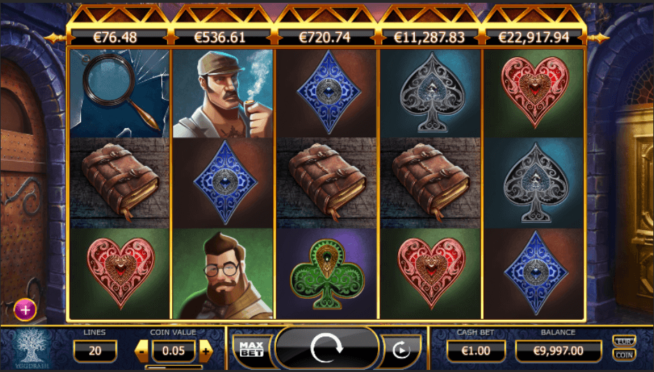 Holmes and the Stolen Stones Slot
