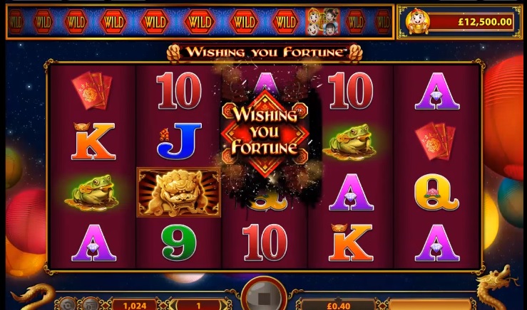 Wishing you fortune slot screenshot