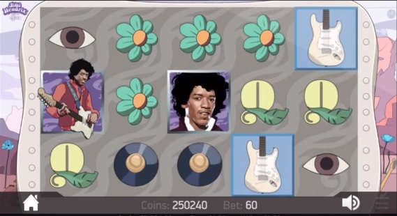 Jimi Hendrix Free Play Slot Machine No Download