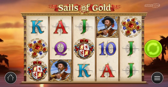 sails of gold slot screen big