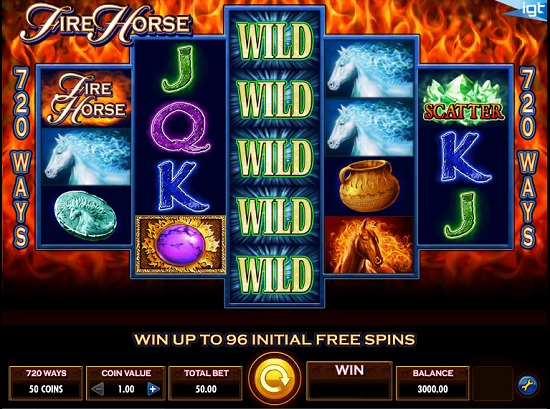 fire horse slot screenshot big